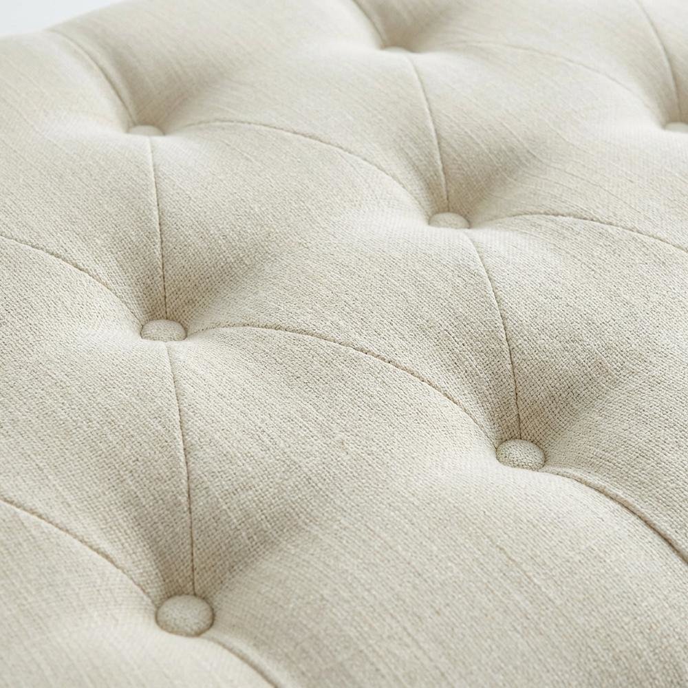 Upholstered Queen Fabric Headboard with Padded Design and Sturdy Construction. Picture 4