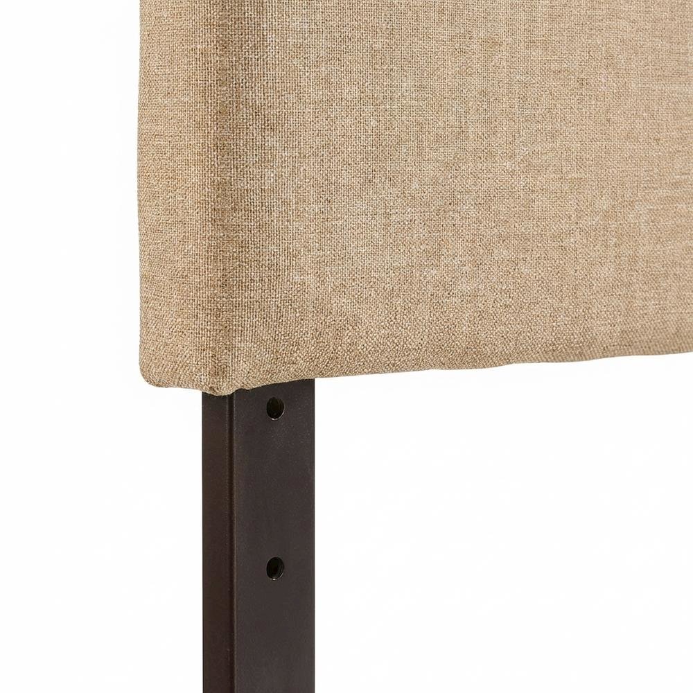 Upholstered Queen Headboard with Padded Design and Durable Frame. Picture 5