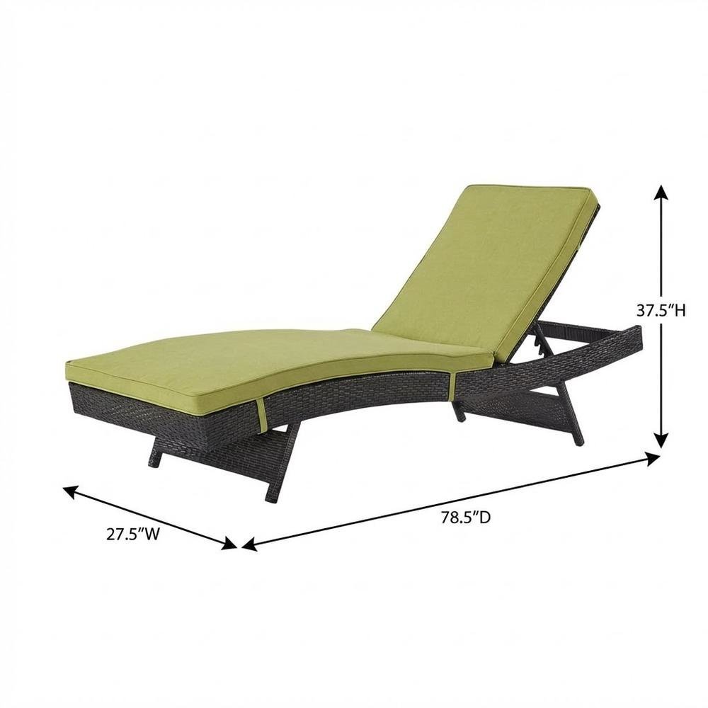 Outdoor Patio Chaise Set Of 4 With Comfortable Cushions And Stylish Design. Picture 7