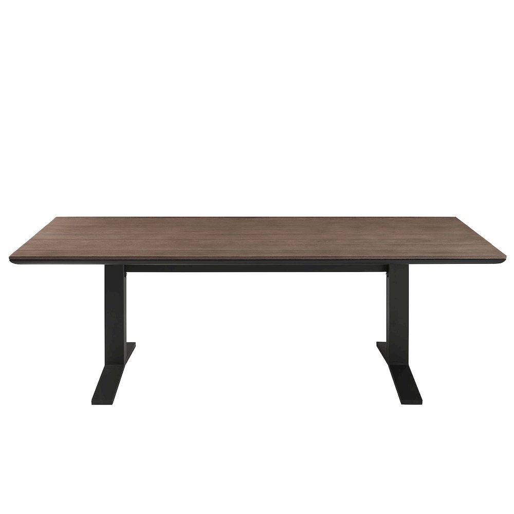 Aeris 9-Piece Outdoor Patio Aluminum Dining Set. Picture 7