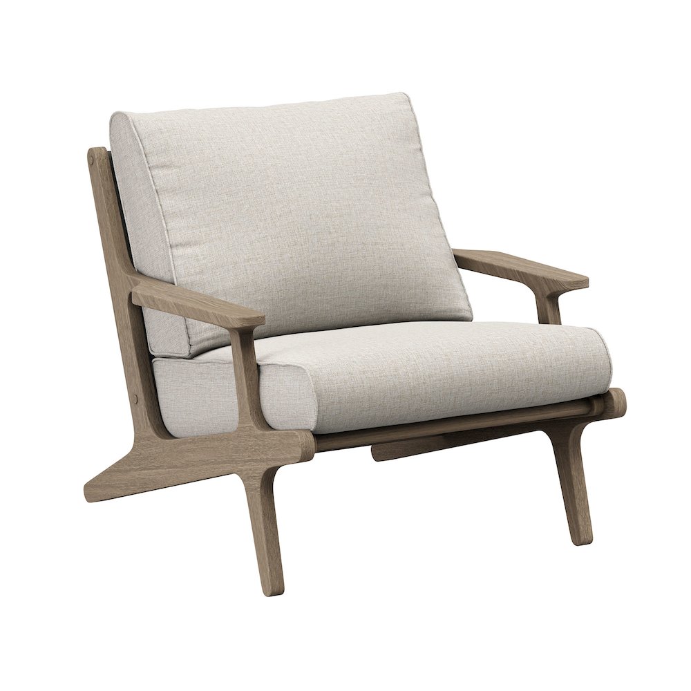 Saratoga 5-Piece Outdoor Patio Teak Wood Furniture Set. Picture 9