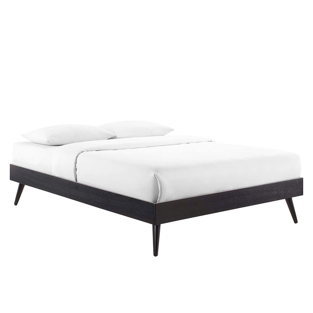 Bridgette Wood Queen Platform Bed With Splayed Legs. Picture 3