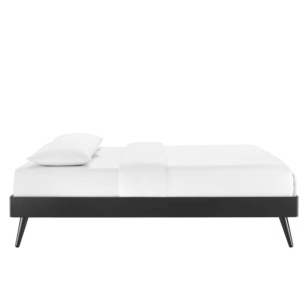 Bridgette Wood Queen Platform Bed With Splayed Legs. Picture 6