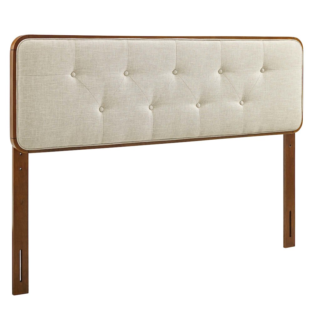 Bridgette Wood Twin Platform Bed With Splayed Legs. Picture 3