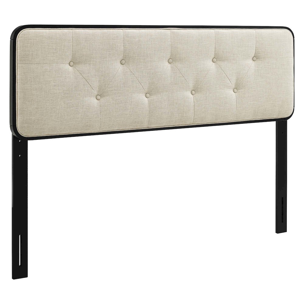 Bridgette Wood Queen Platform Bed With Splayed Legs. Picture 2