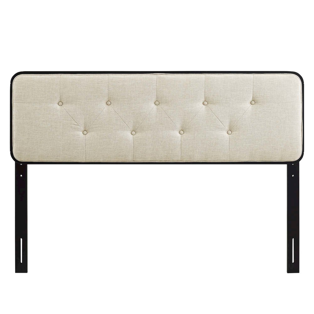 Bridgette Wood Queen Platform Bed With Splayed Legs. Picture 8