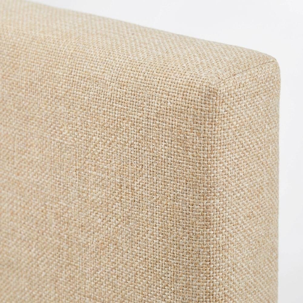 Upholstered Queen Headboard with Padded Design and Durable Frame. Picture 4