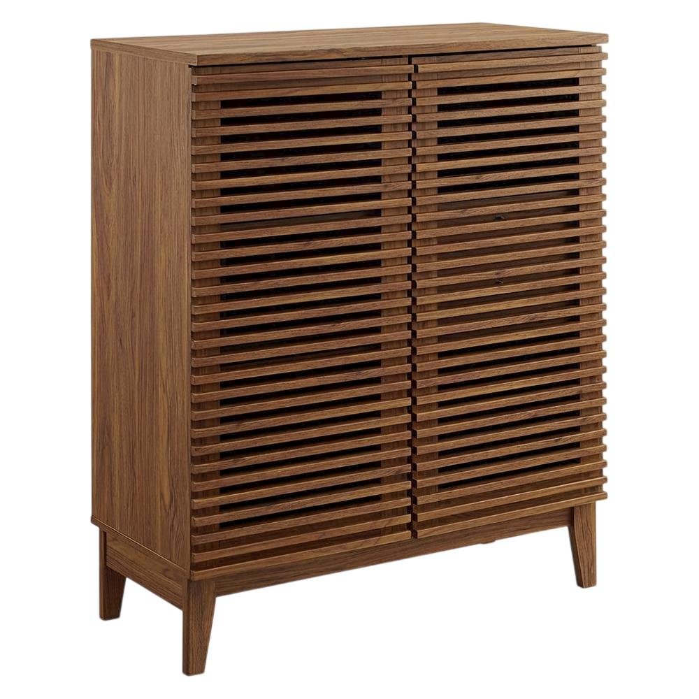 Modern Black Bar Cabinet With Storage Shelf And Durable Finish. Picture 1