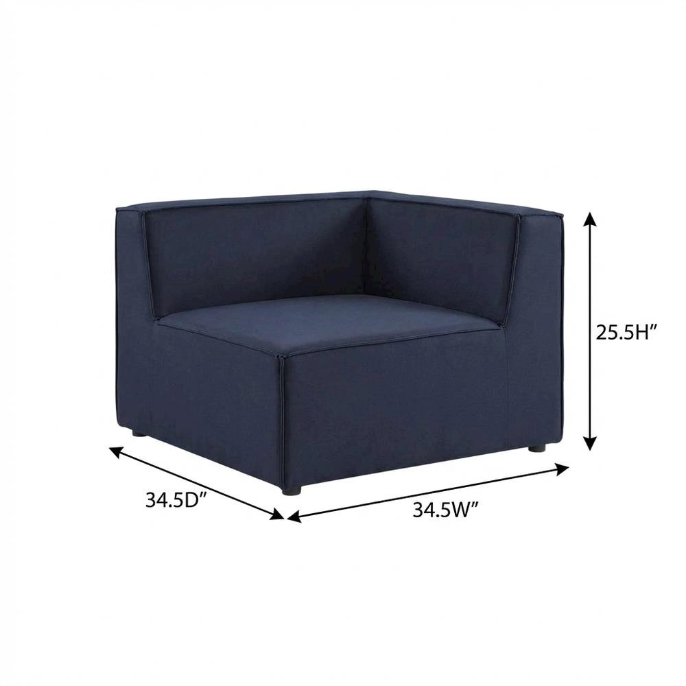 Outdoor Sectional Sofa Set with Upholstered Loveseats for Patio Living. Picture 7