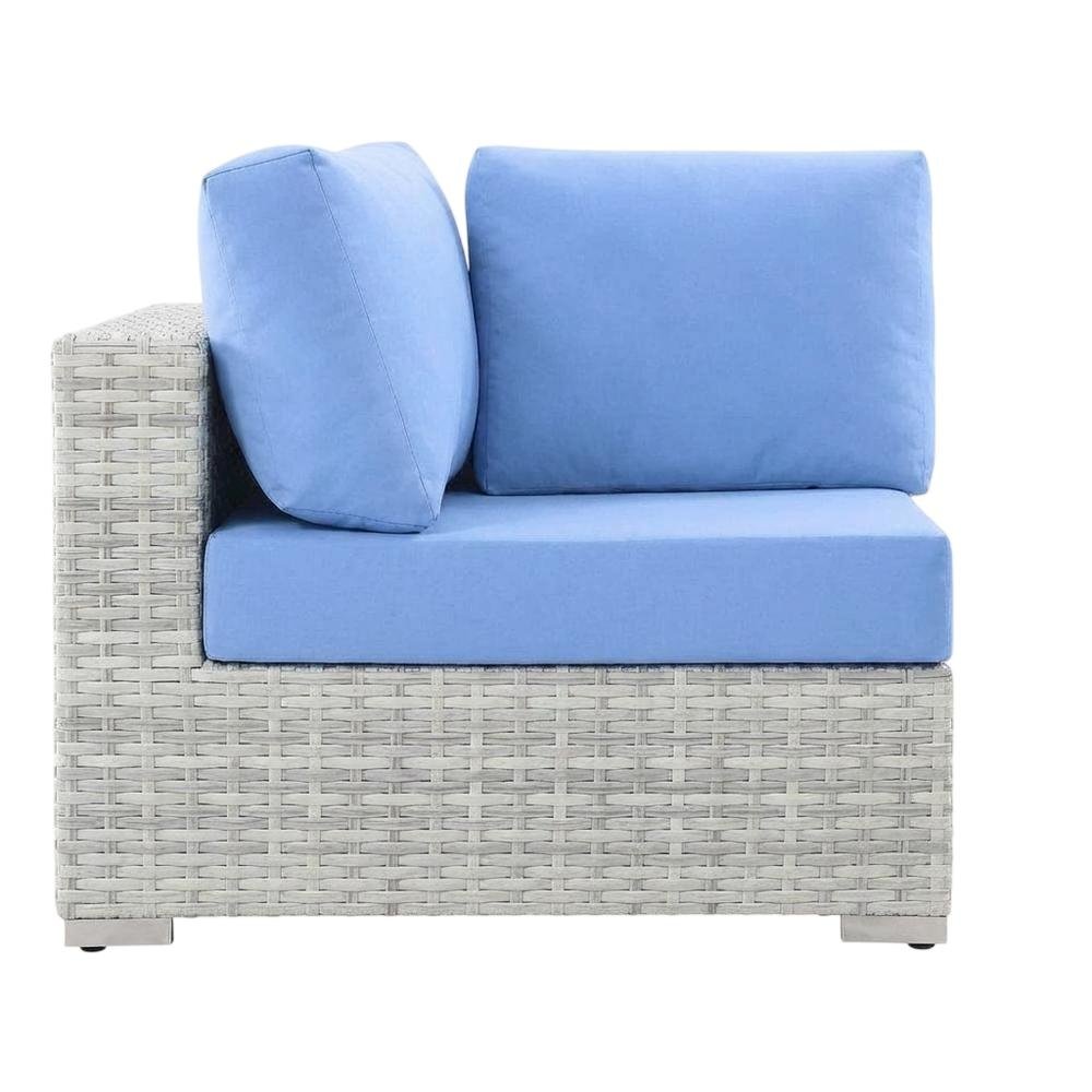 Outdoor Patio Corner Chair For Comfortable Lounge Seating. Picture 4
