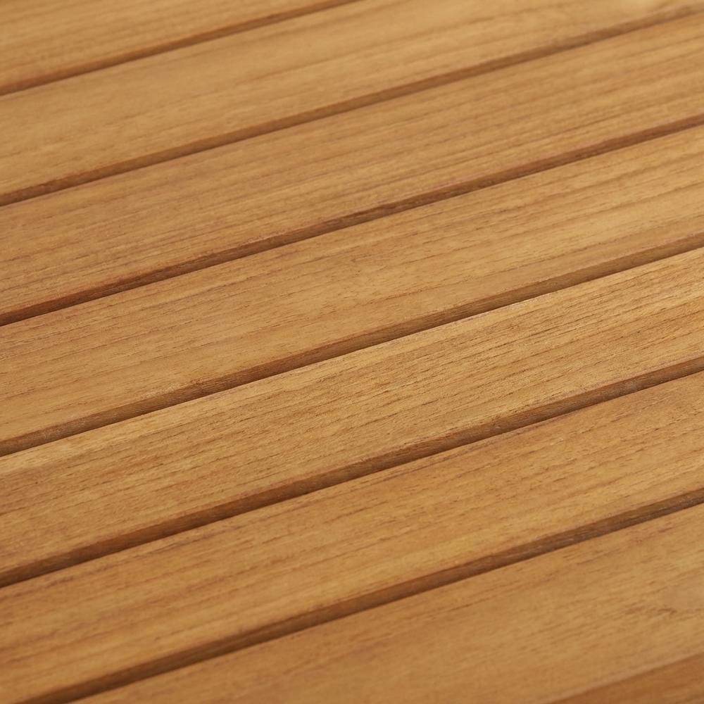 Teak Wood Outdoor Coffee Table with Durable Construction and Elegant Finish. Picture 5