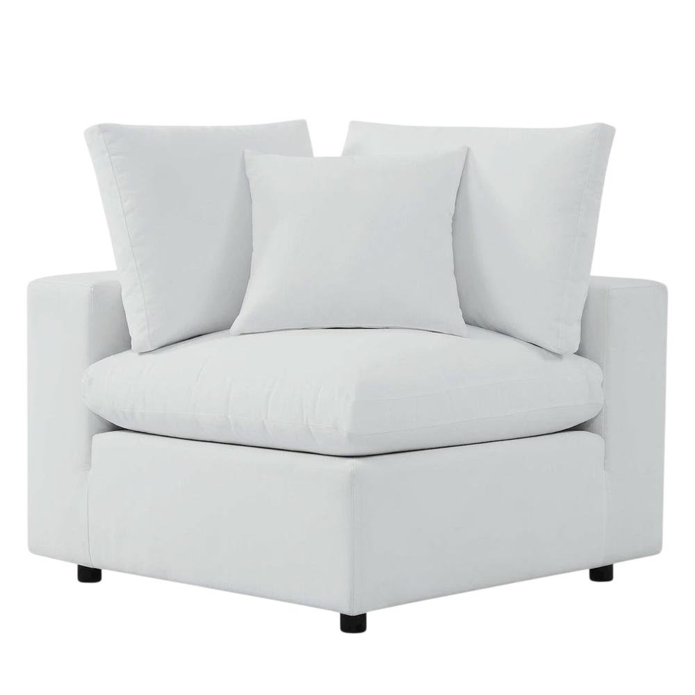 Outdoor Patio Corner Chair With Cushioned Seating And Sturdy Frame. Picture 1