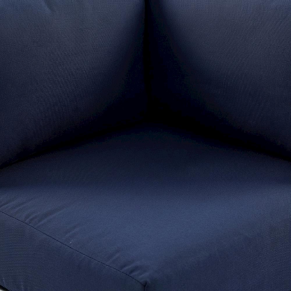 Aluminum Corner Sofa For Outdoor Patio With Cushioned Seating. Picture 5