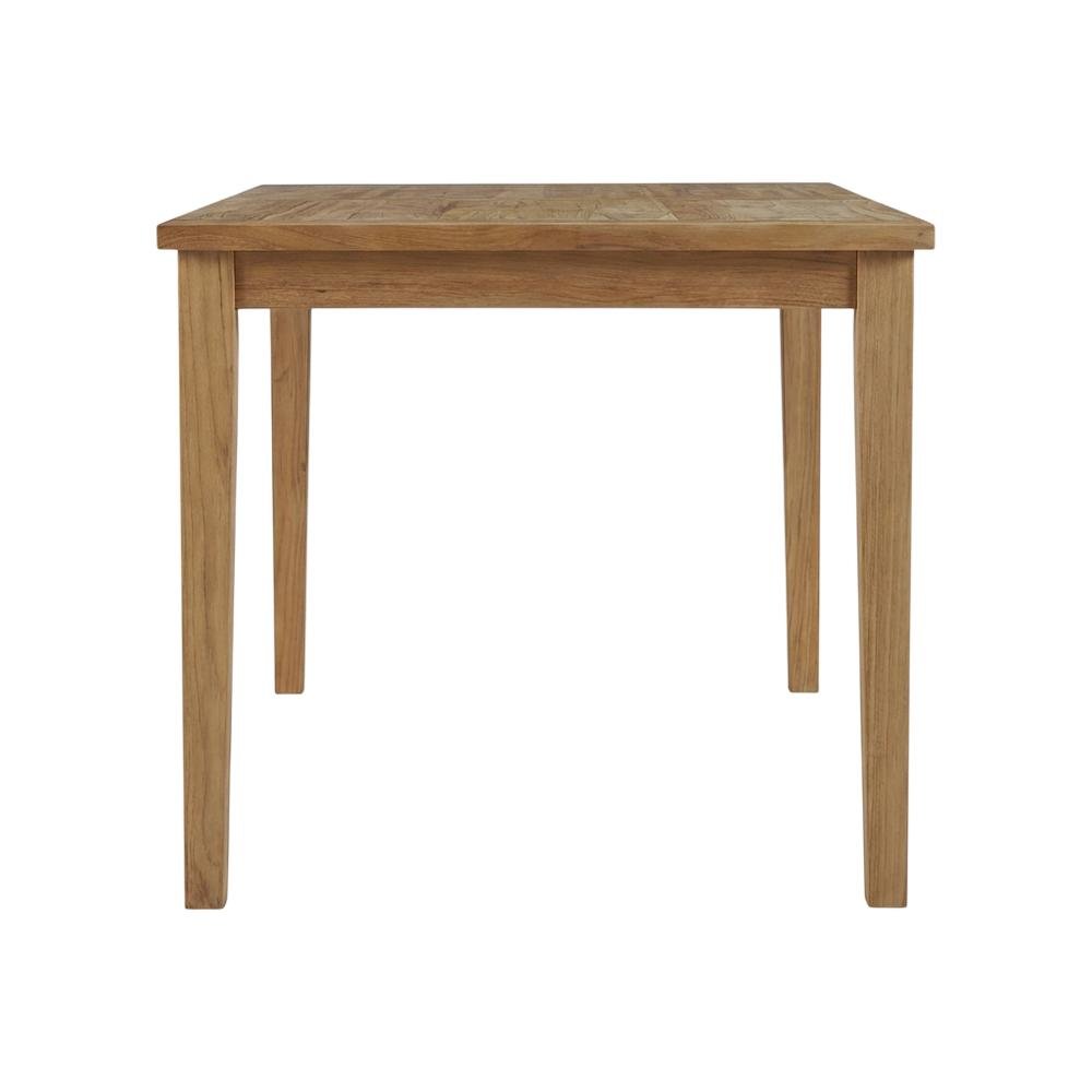 Teak Outdoor Patio Dining Table with Classic Design and Durable Construction. Picture 4