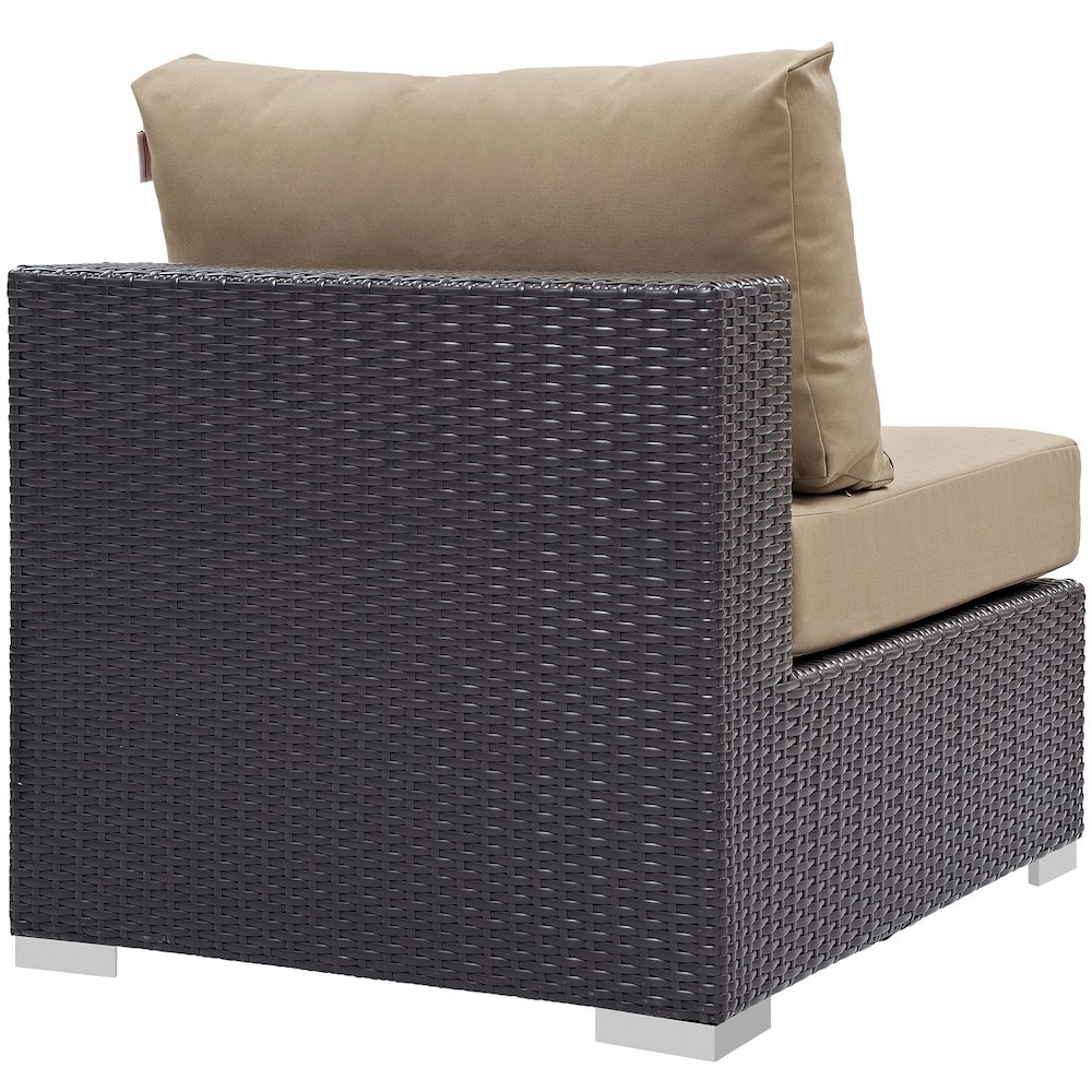 Convene 5 Piece Outdoor Patio Sectional Set. Picture 13