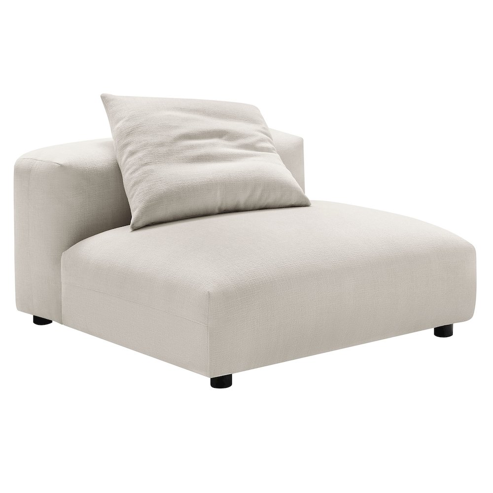 Solace 4-Piece Modular Upholstered Fabric Sectional Sofa. Picture 5