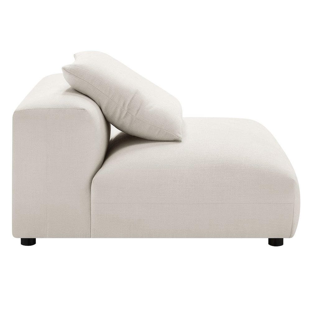 Solace 4-Piece Modular Upholstered Fabric Sectional Sofa. Picture 7