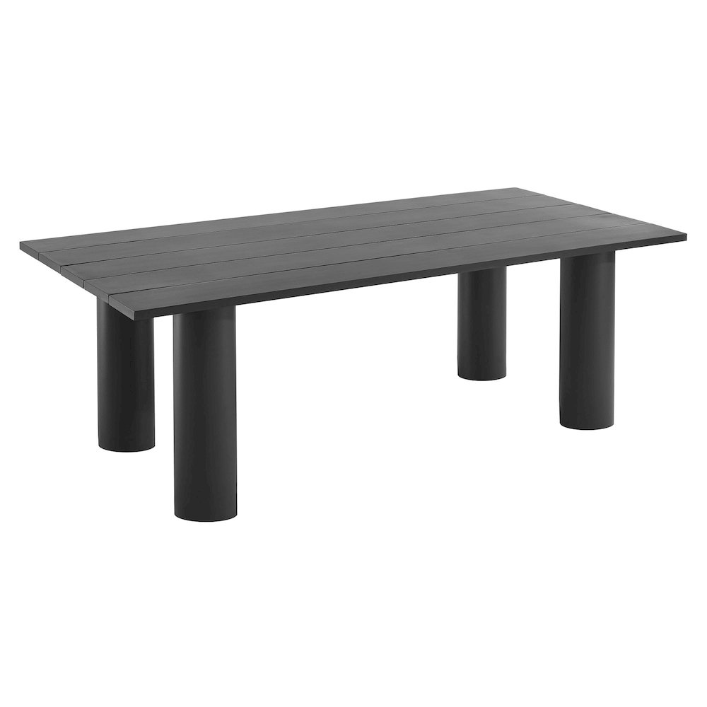 Nautica 7-Piece Rectangular Outdoor Patio Aluminum Dining Table and Chairs Set. Picture 8