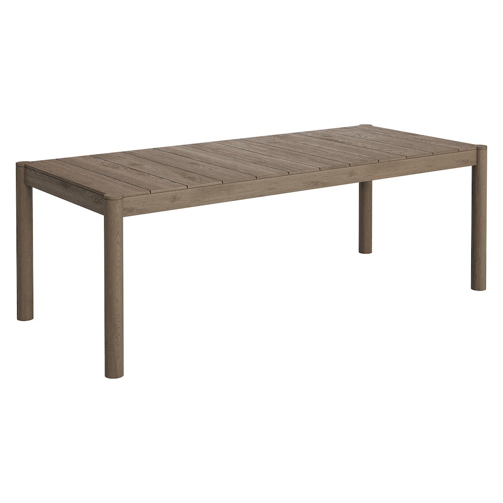 Eleni 7 Piece Outdoor Patio Teak Wood Dining Set. Picture 6