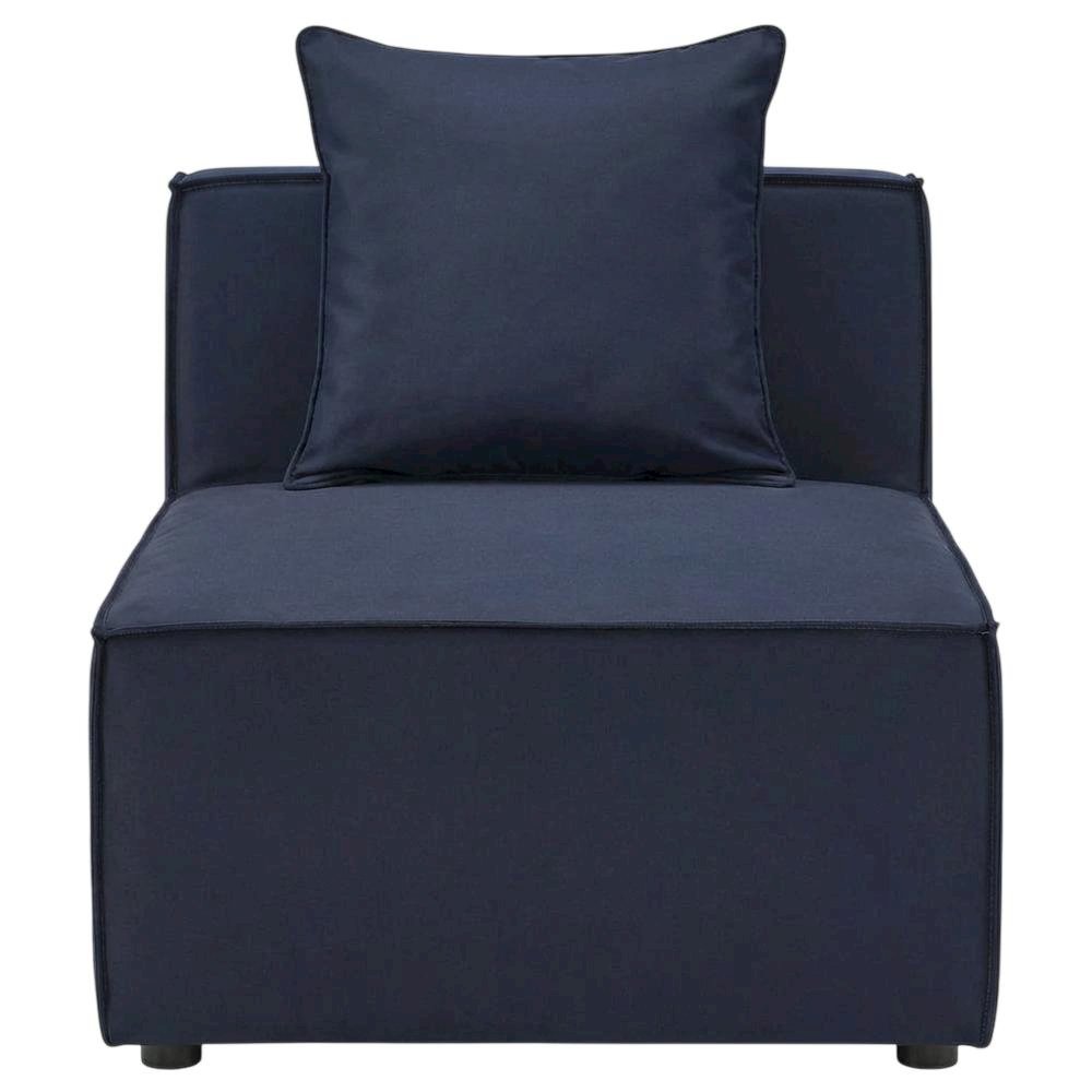 Outdoor Patio Upholstered Armchair in Neutral Color for Comfortable Seating. Picture 4