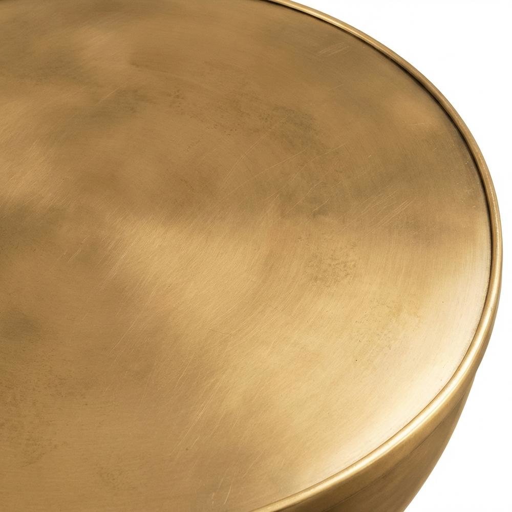 Premium Metal Coffee Table in Brass Finish with Modern Design. Picture 5