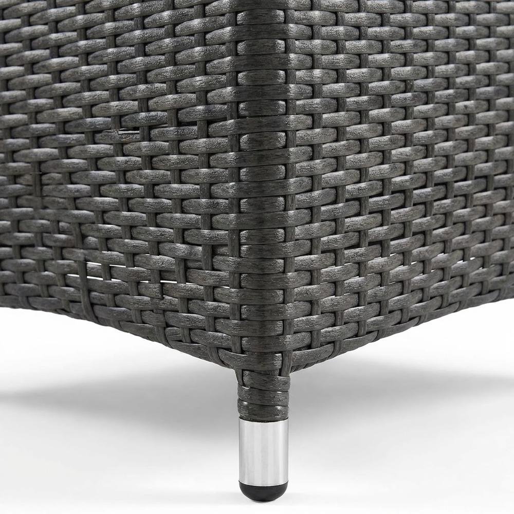 Outdoor Patio Wicker Armchair Set Of 2 With Comfortable Cushions. Picture 6