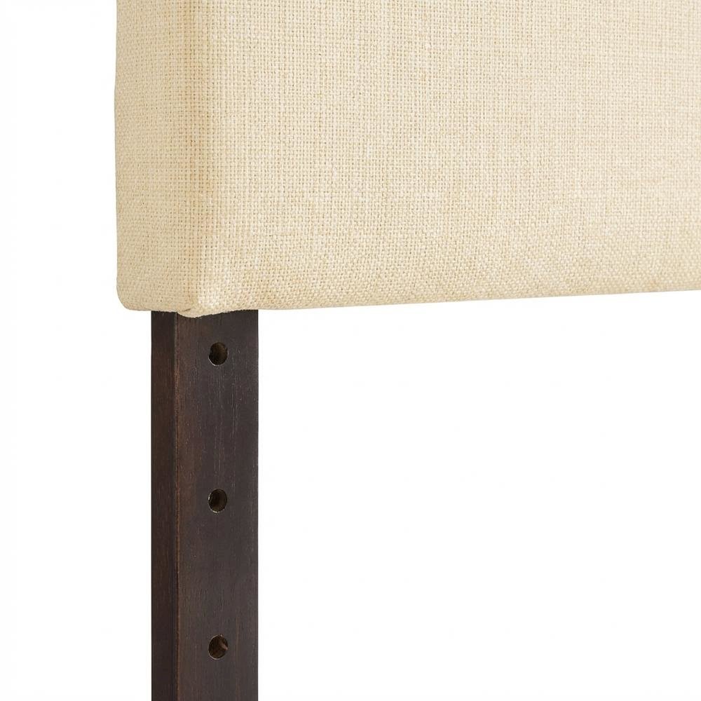 Upholstered Fabric King Headboard with Padded Design and Durable Frame. Picture 5