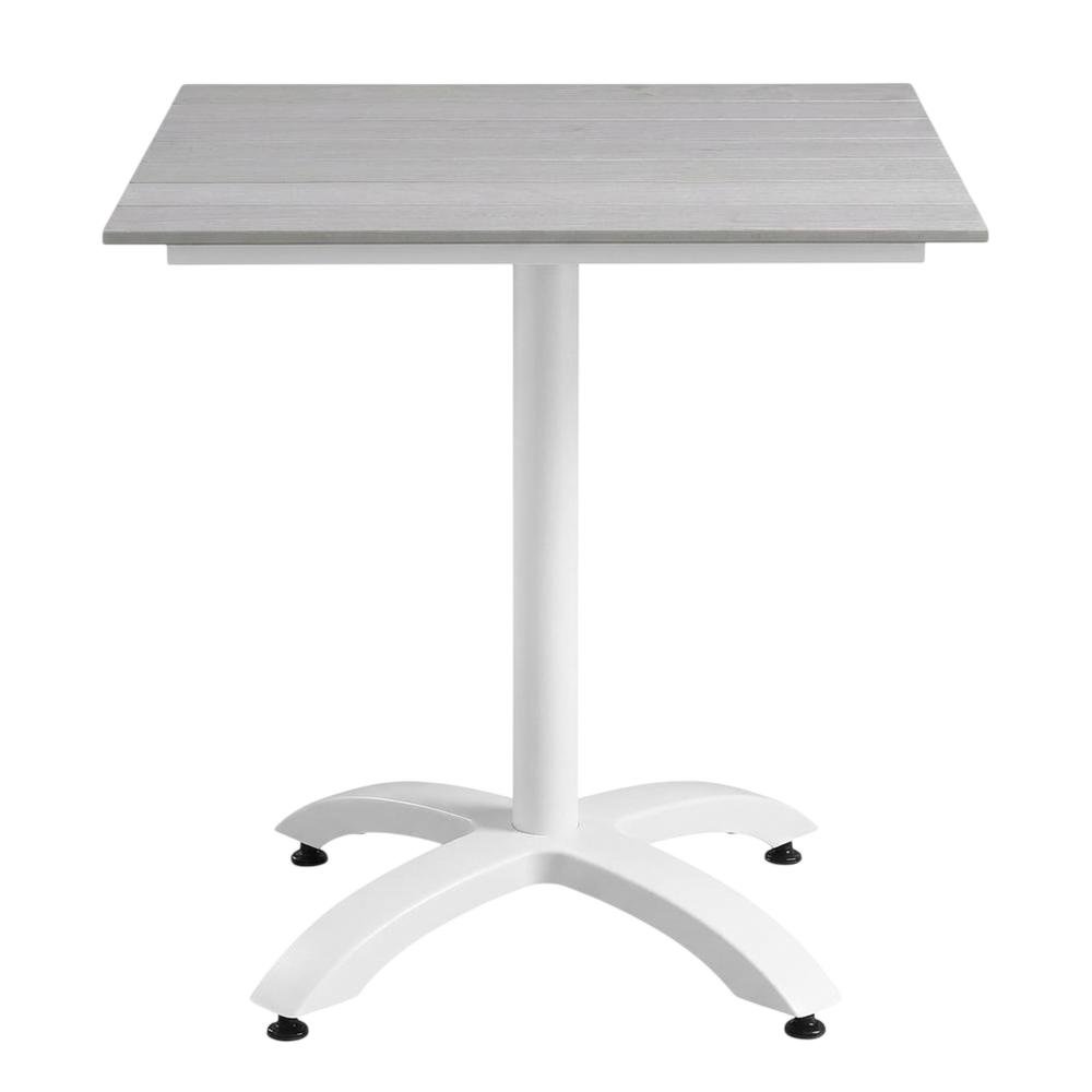 Outdoor Patio Dining Table With Modern Design And Durable Surface. Picture 4