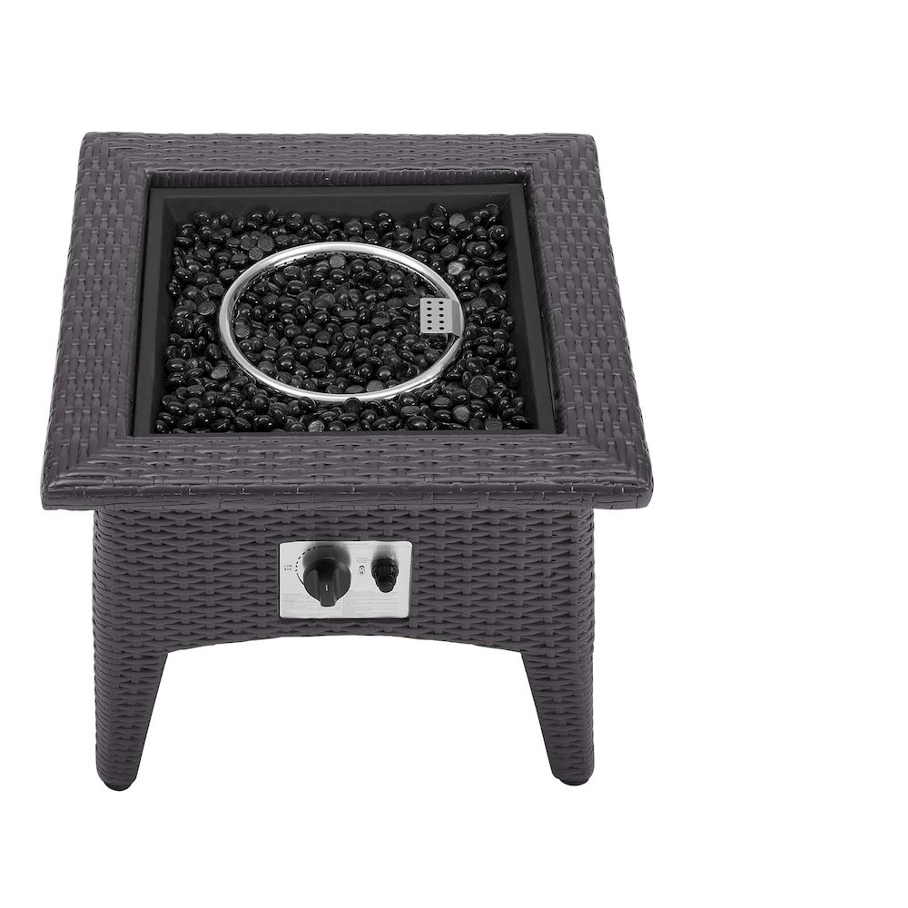 Convene 3 Piece Set Outdoor Patio with Fire Pit. Picture 8