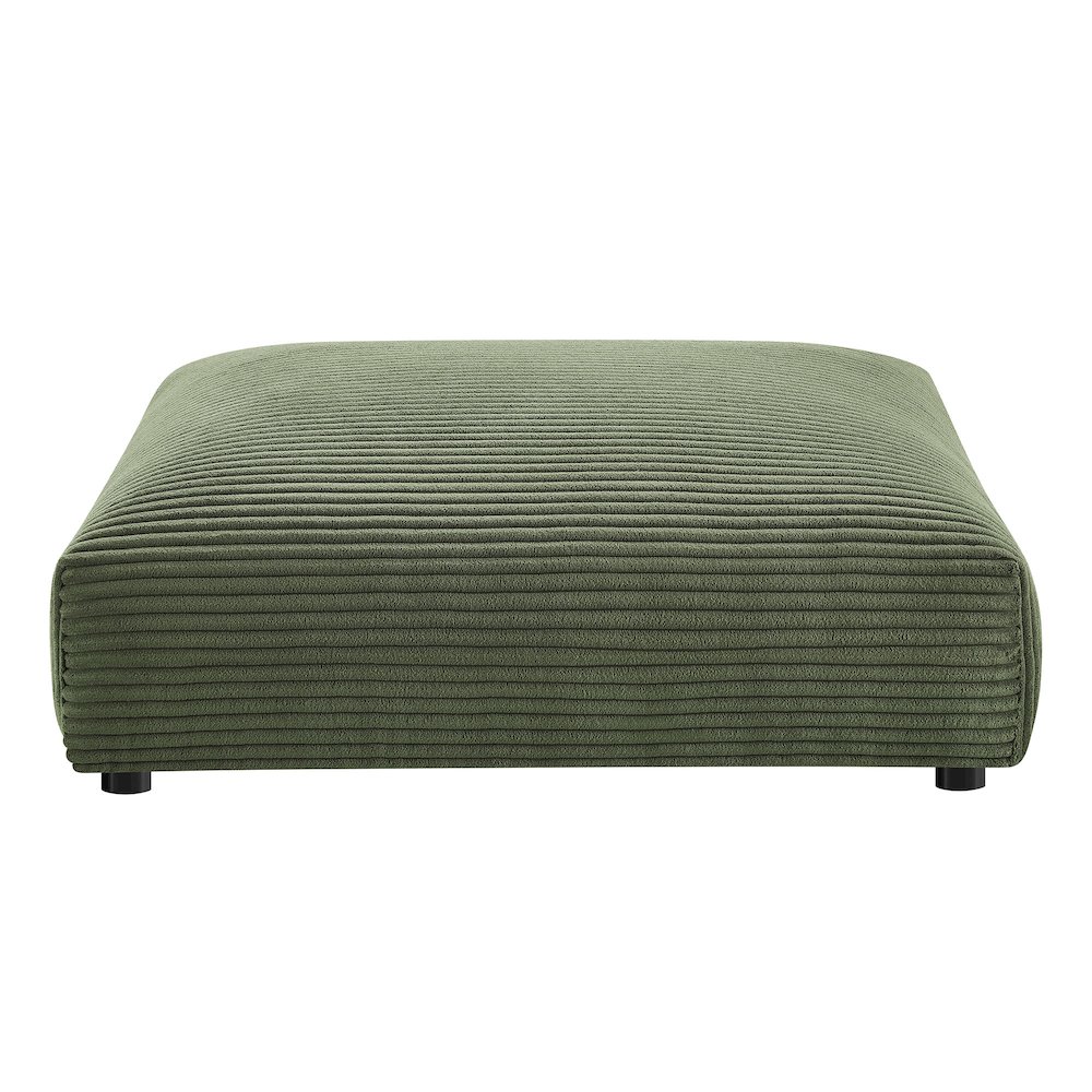 Solace 3-Piece Modular Corduroy Upholstered Sectional Sofa. Picture 11
