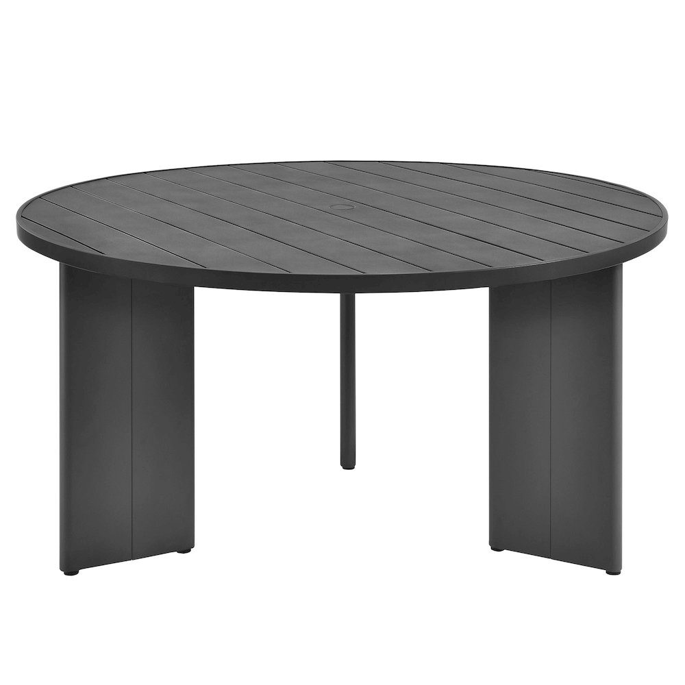 Tahoe 5-Piece Outdoor Patio Aluminum Dining Set. Picture 10