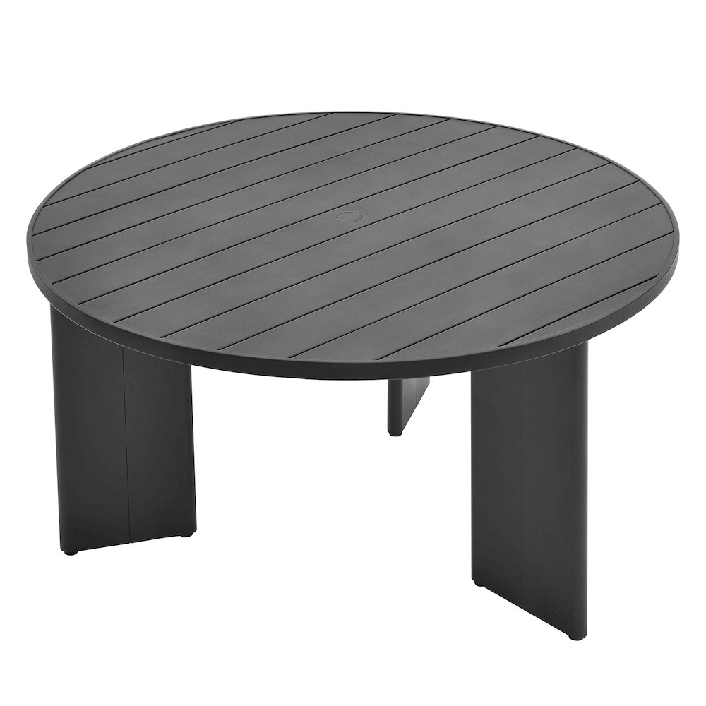 Tahoe 5-Piece Outdoor Patio Aluminum Dining Set. Picture 11