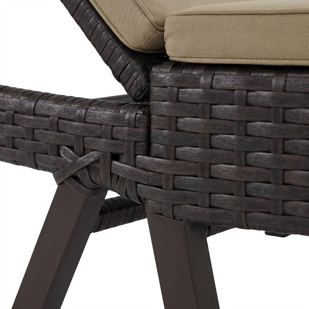 Outdoor Patio Lounge Chair Set of 4 With Cushions For Relaxation. Picture 6
