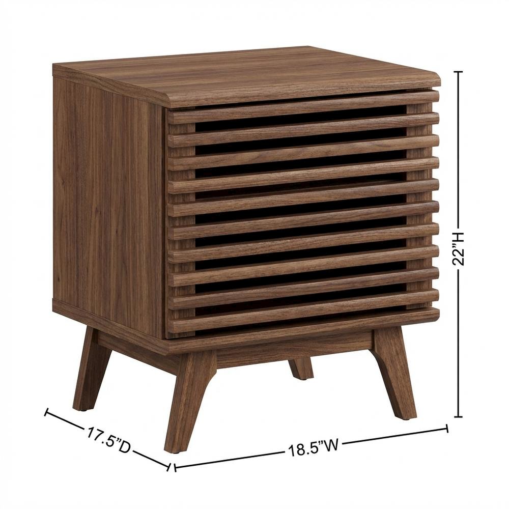 Wood Vinyl Record Display Stand in Brown, Compact Design, Durable Construction. Picture 7