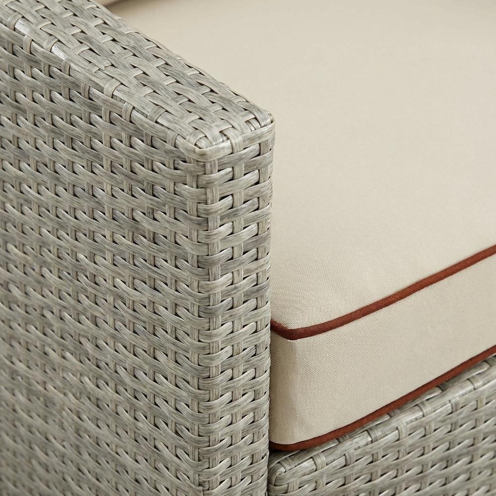 Outdoor Patio Armchair With Comfortable Cushioning And Sturdy Frame. Picture 5