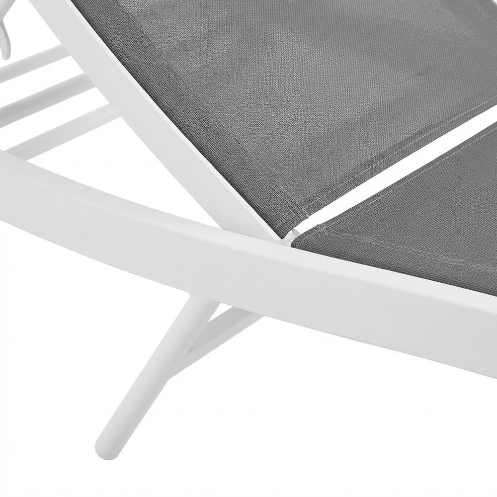 Outdoor Patio Chaise Lounge Chair In Weather-Resistant Design For Outdoor Spaces. Picture 6