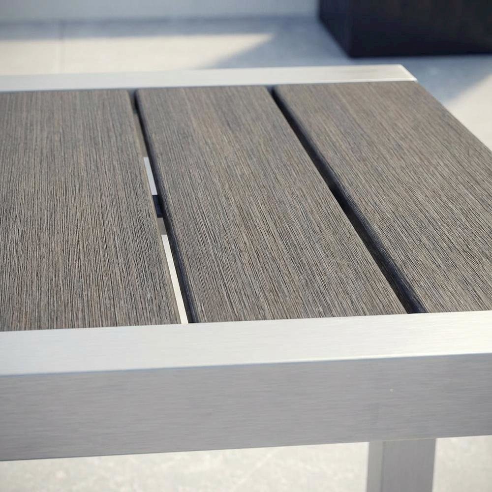 Aluminum Outdoor Side Table with Lightweight Design and Easy Maintenance. Picture 7