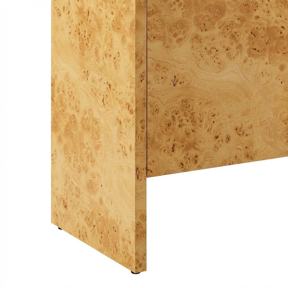 Burl Wood Sideboard with Spacious Storage and Elegant Finish. Picture 6