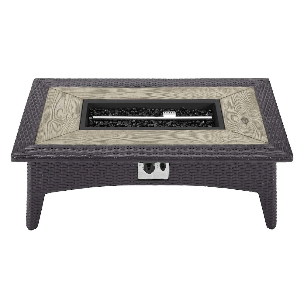 Convene 3 Piece Set Outdoor Patio with Fire Pit. Picture 11