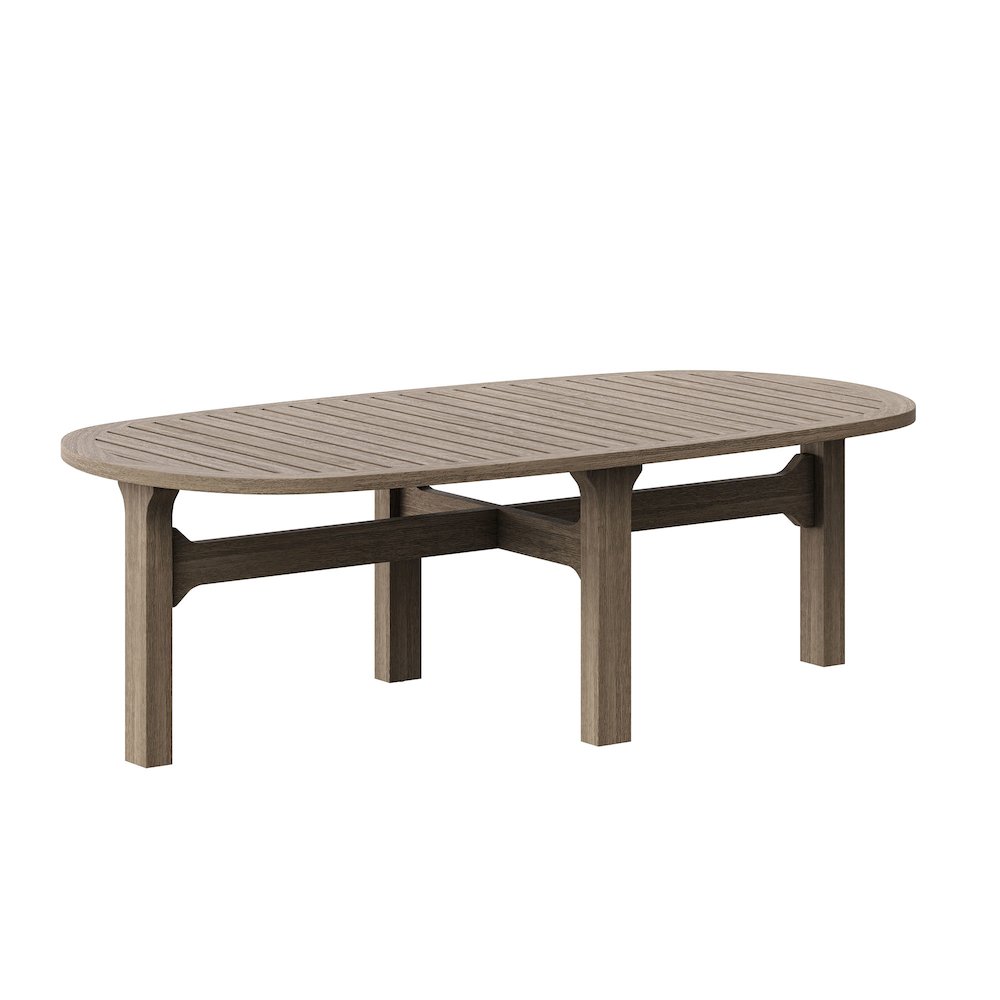 Saratoga 4-Piece Outdoor Patio Teak Wood Furniture Set. Picture 11