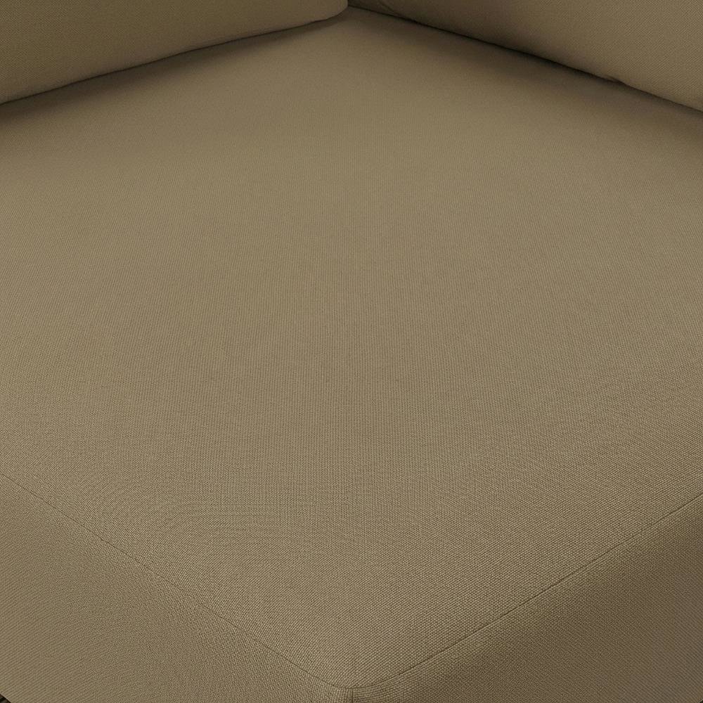 Outdoor Lounge Chair With Teak Wood Frame And Comfortable Seat. Picture 5