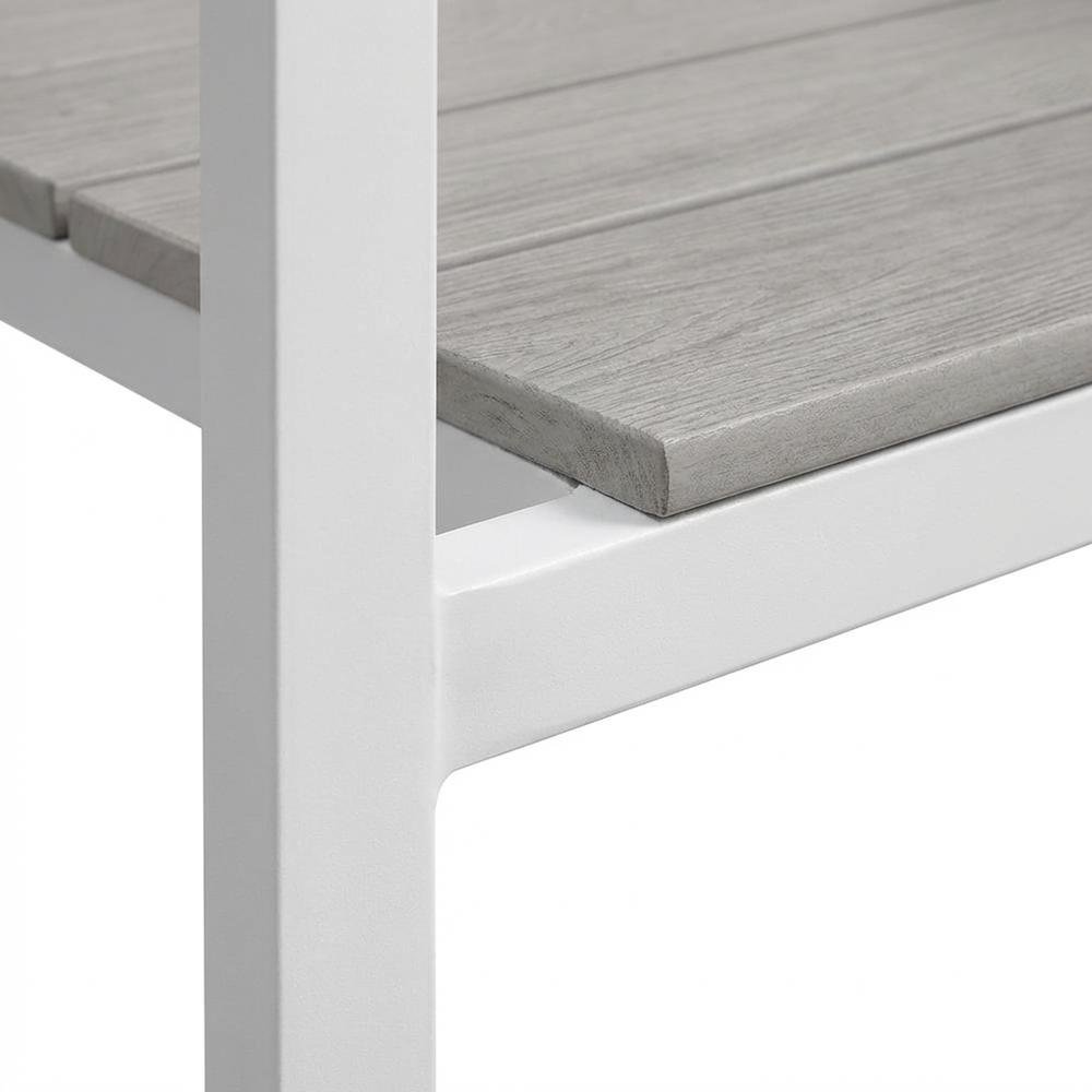 Outdoor Patio Armchair With Armrest And Stackable Design. Picture 6