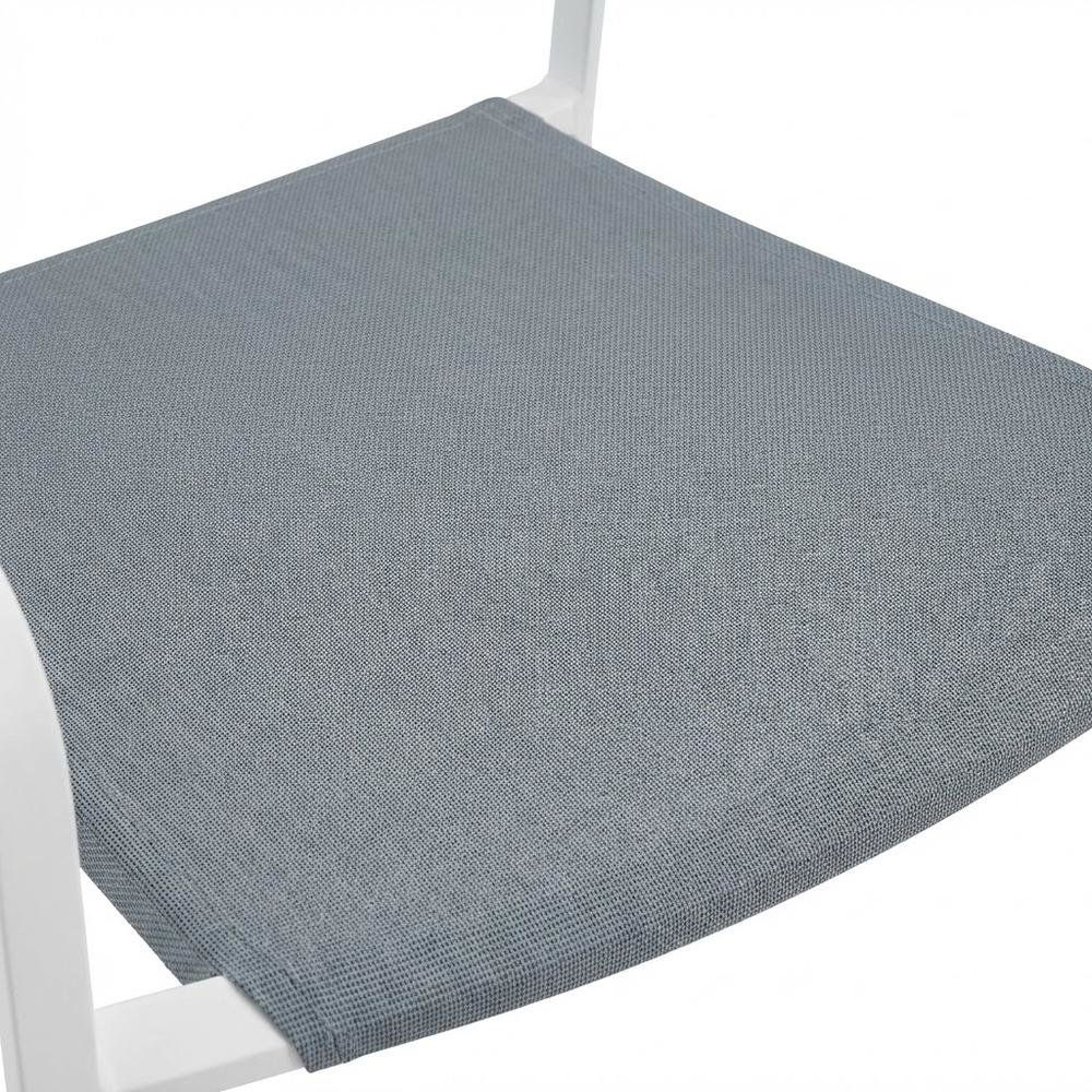 Aluminum Armchair Set Of 2 For Outdoor Lounge Spaces With Stackable Design. Picture 5