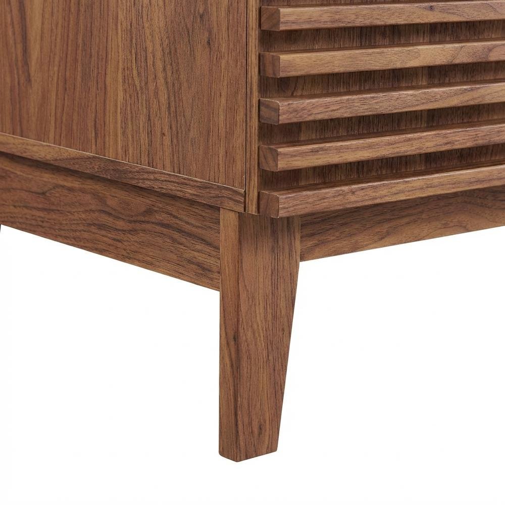 Walnut White 48-Inch Floor-Mount Single Sink Bathroom Vanity. Picture 6