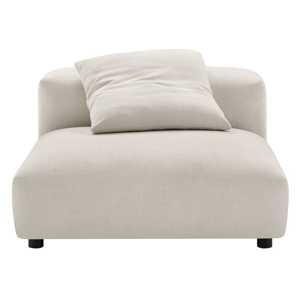 Solace 2-Piece Modular Upholstered Fabric Sofa. Picture 6