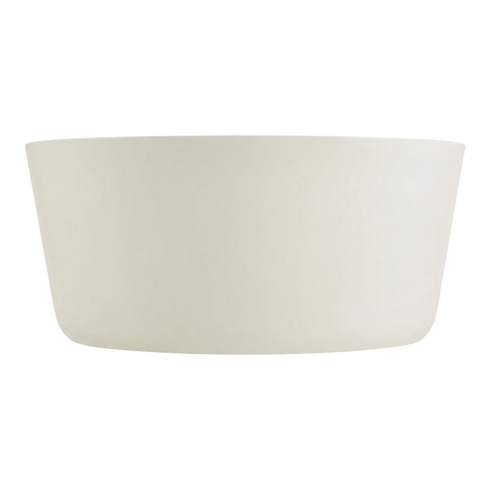 Round Indoor-Outdoor Concrete Coffee Table with Durable Top and Modern Style. Picture 4