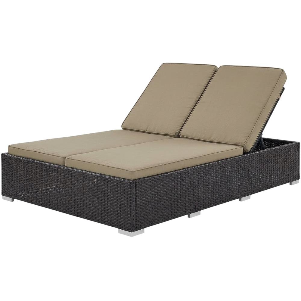 Wooden Outdoor Lounge Chair With Comfortable Design. Picture 1