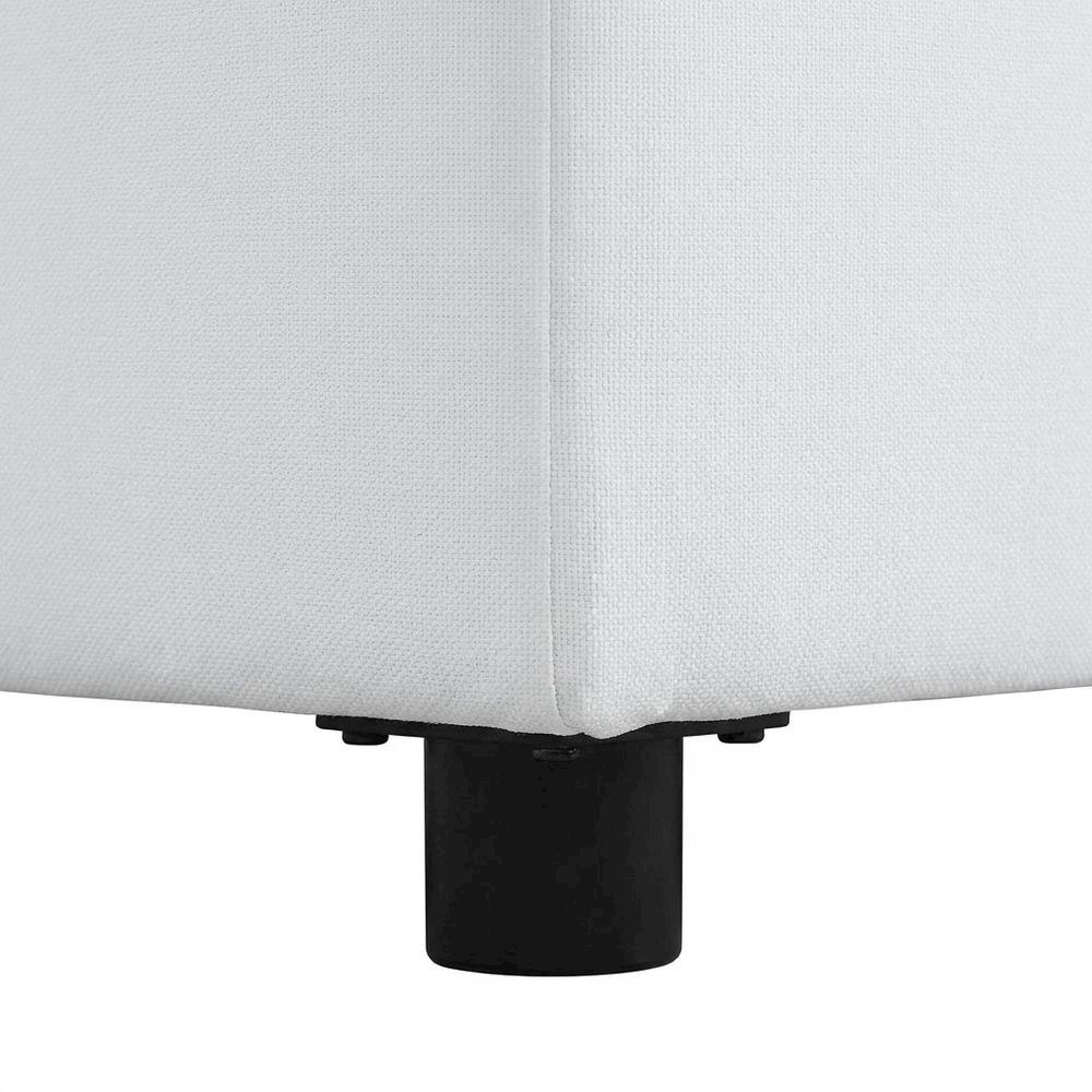 Outdoor Patio Corner Chair With Cushioned Seating And Sturdy Frame. Picture 6