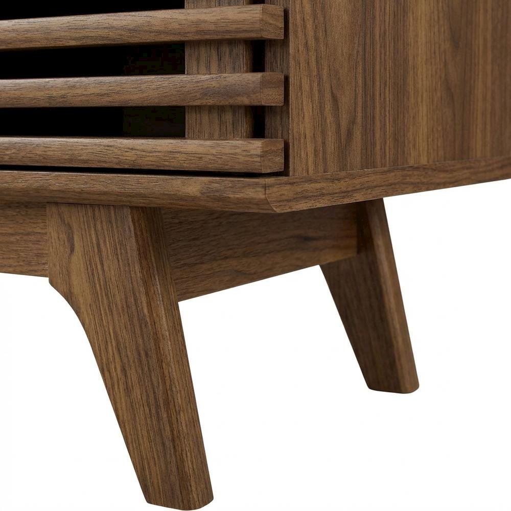 Wood TV Stand in Elegant Finish with Ample Storage Space. Picture 7