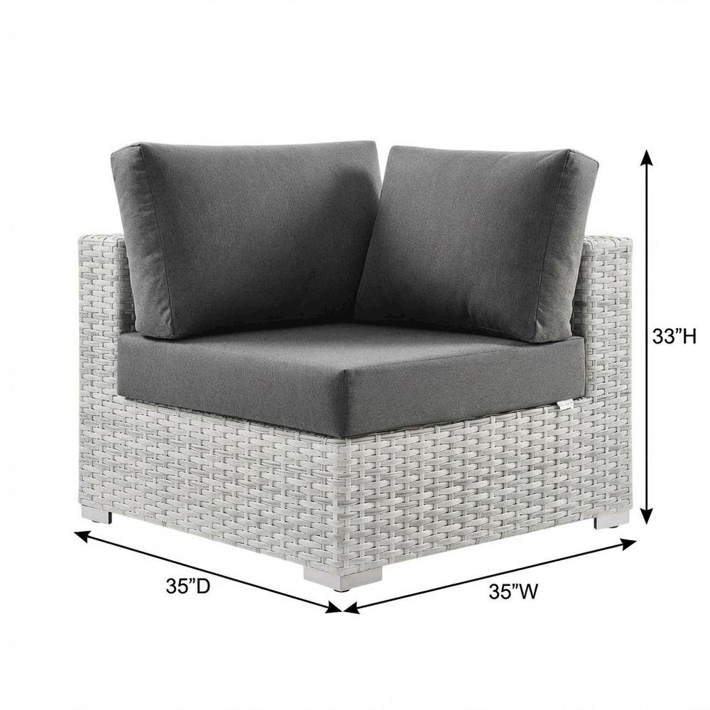 Outdoor Patio Corner Chair For Lounge And Relaxation. Picture 7